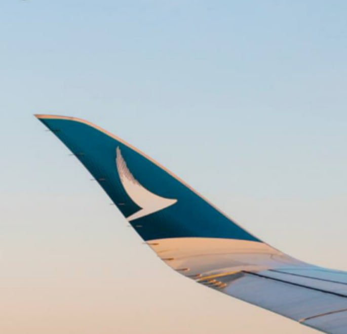 國泰航空客機機翼